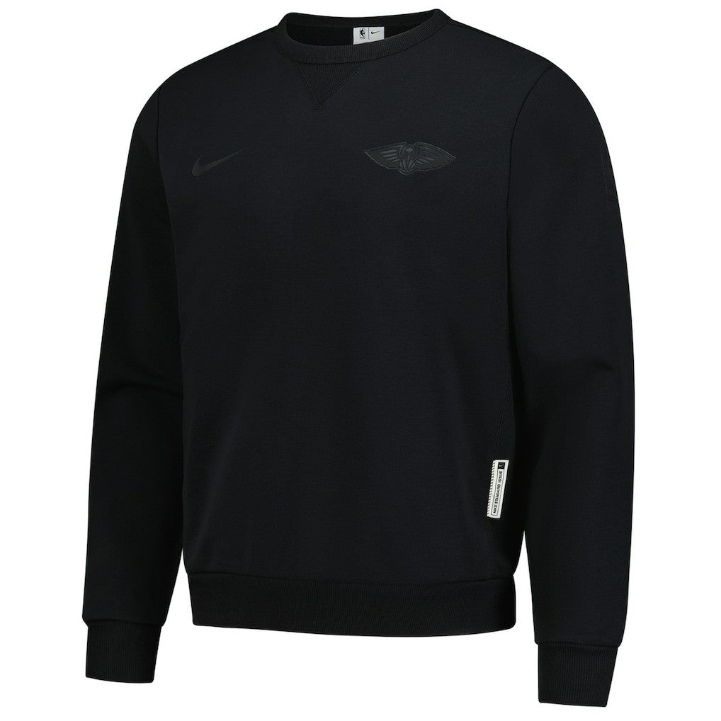 New Orleans Pelicans Authentic Standard Issue Travel Dri-FIT Sweatshirt - Black | Nike online