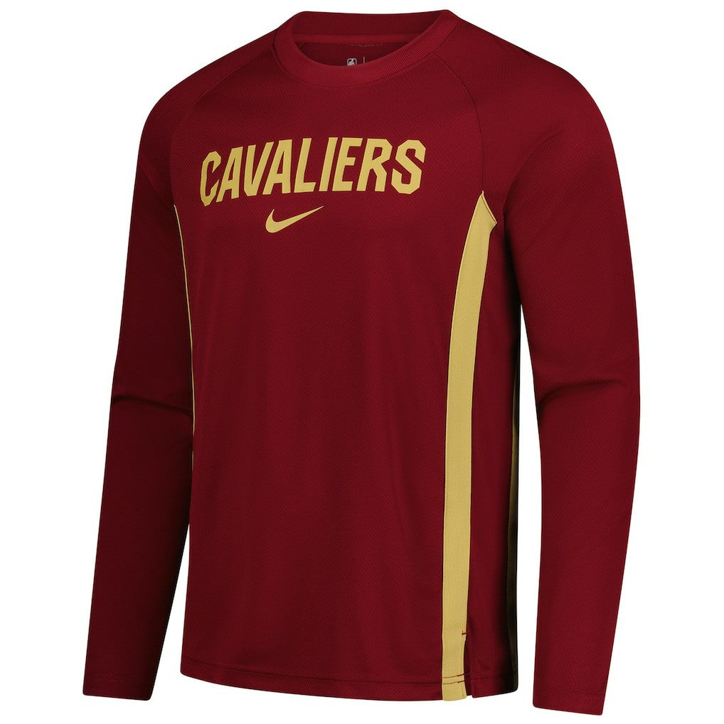 Cleveland Cavaliers 2025/26 Authentic Pre-Game Legend Dri-FIT Long Sleeve Shooting Shirt sale - Wine | Nike on sale