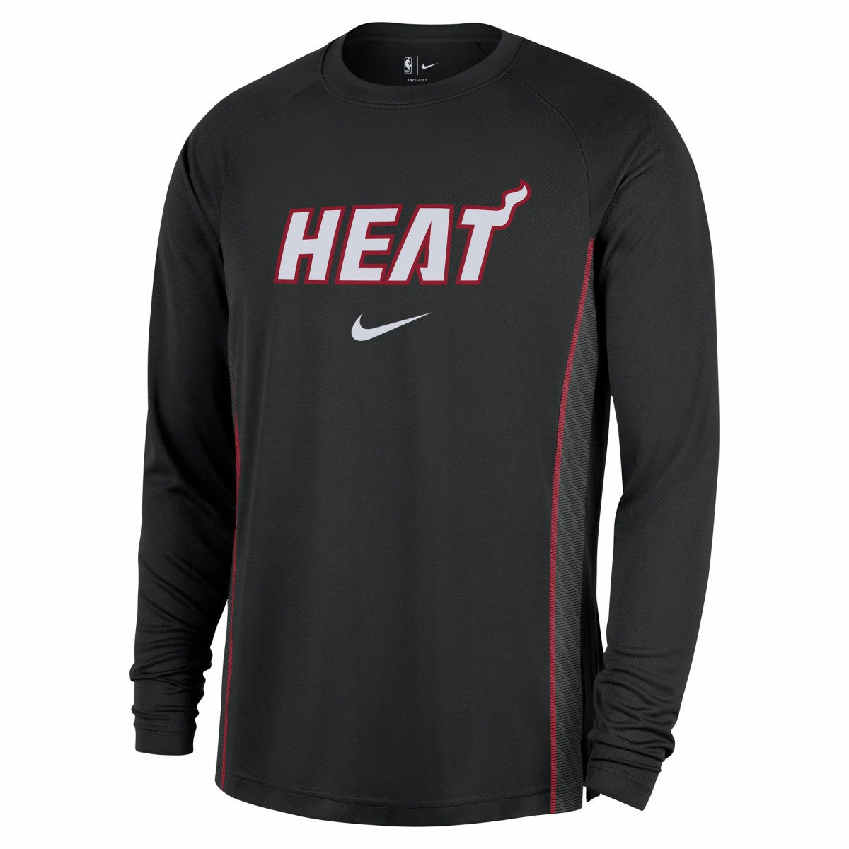Miami Heat 2025/26 Authentic Pre-Game Legend Dri-FIT Long Sleeve Shooting Shirt - Black | Nike outlet