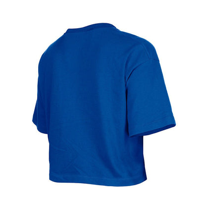 Buffalo Bills New Era Girl's Flip Sequin Boxy T-Shirt - Royal sale