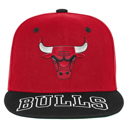 Chicago Bulls Outerstuff Youth Two-Tone Snapback Hat - Red/Black sale