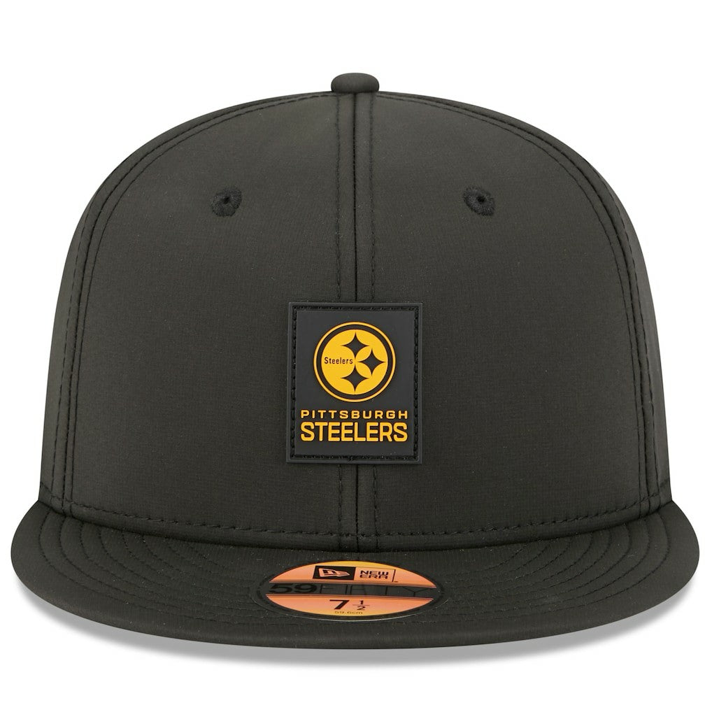 Pittsburgh Steelers New Era 2025 Sideline 59FIFTY Fitted Hat - Black online