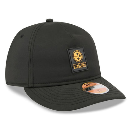 Pittsburgh Steelers New Era 2025 Sideline Retro Crown 59FIFTY Fitted Hat - Black discount