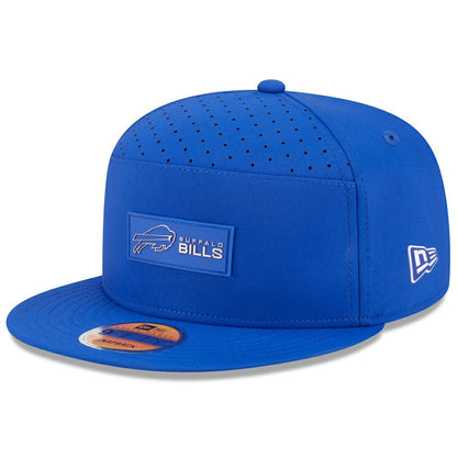 Buffalo Bills New Era 2025 Sideline Split Panel 9FIFTY Snapback Hat - Royal sale