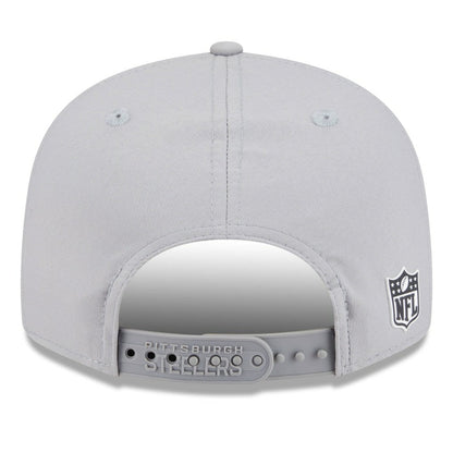 Pittsburgh Steelers New Era 2025 Sideline Split Panel 9FIFTY Snapback Hat - Gray sale