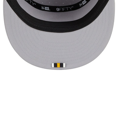Pittsburgh Steelers New Era 2025 Sideline Split Panel 9FIFTY Snapback Hat - Gray sale