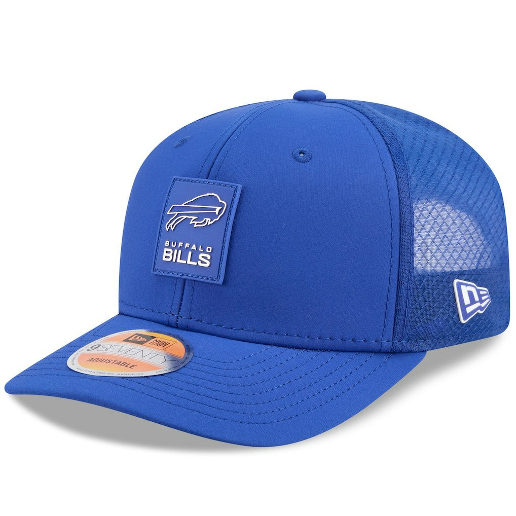 Buffalo Bills New Era 2025 Sideline 9SEVENTY Trucker Adjustable Hat - Royal cheap