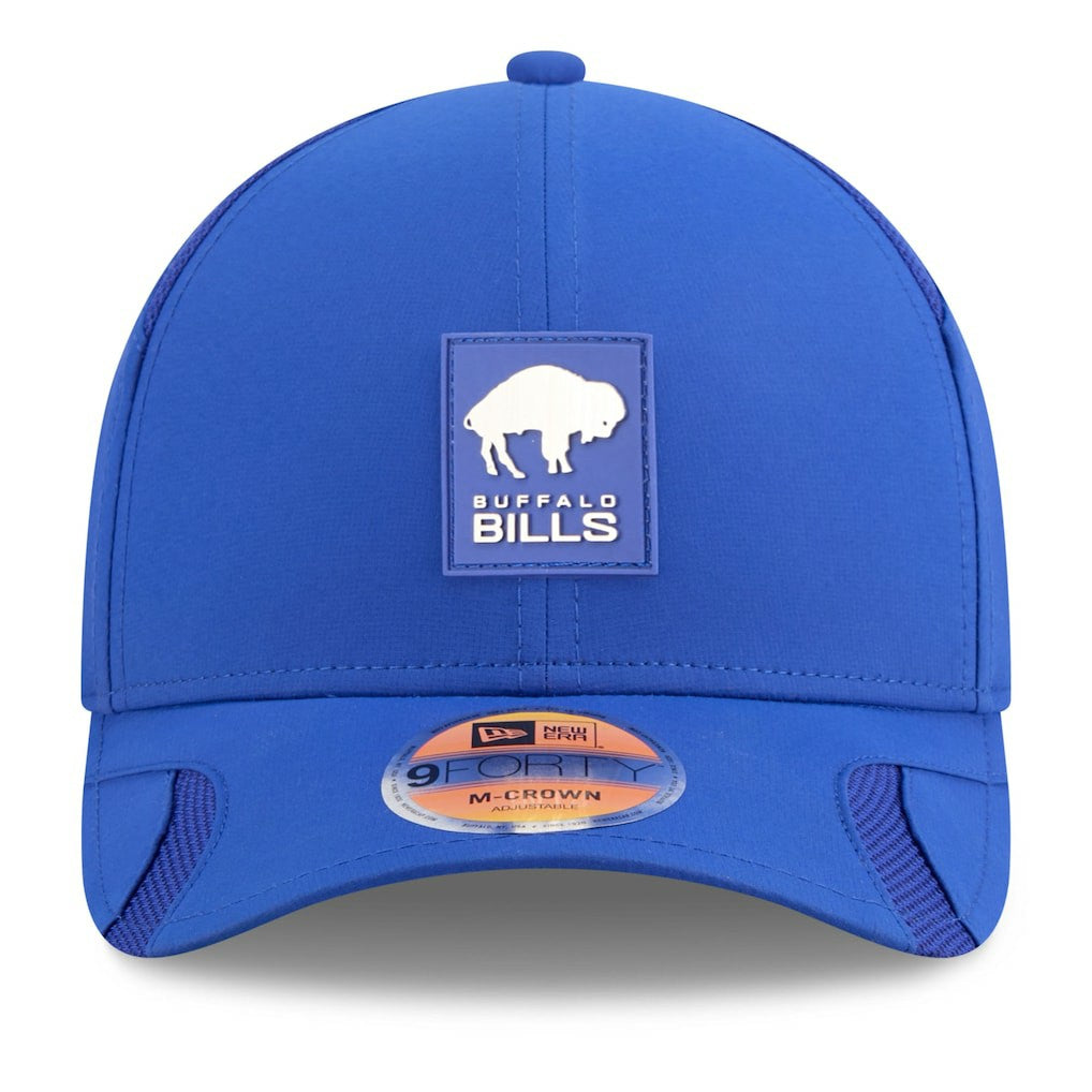 Buffalo Bills New Era 2025 Sideline Throwback M-Crown 9FORTY Adjustable Hat - Royal sale