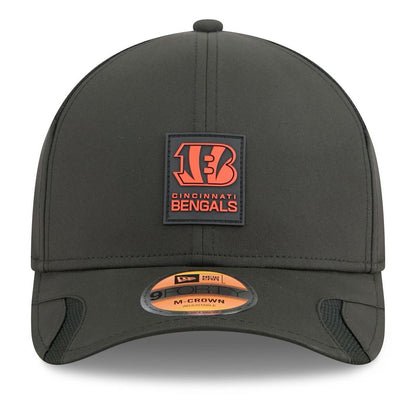 Cincinnati Bengals New Era 2025 Sideline M-Crown 9FORTY Adjustable Hat - Black discount