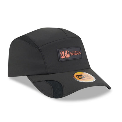 Cincinnati Bengals New Era 2025 Sideline Runner Adjustable Hat - Black on sale