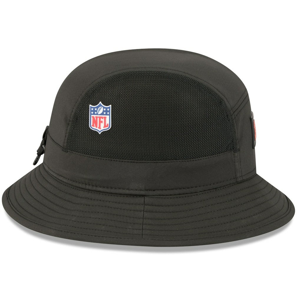 Cincinnati Bengals New Era 2025 Sideline Bucket Hat - Black for sale