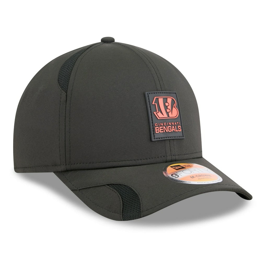 Cincinnati Bengals New Era Youth 2025 Sideline 9FORTY Adjustable Hat - Black outlet