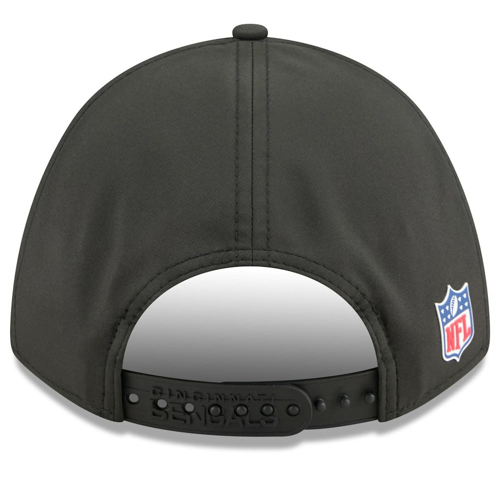 Cincinnati Bengals New Era Youth 2025 Sideline 9FORTY Adjustable Hat - Black outlet