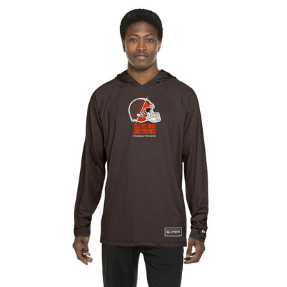 Cleveland Browns New Era Functional Fandom Hoodie - Brown for sale