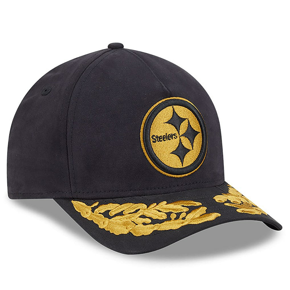 Pittsburgh Steelers New Era x Alpha Industries A-Frame 9FORTY Adjustable Hat - Black sale