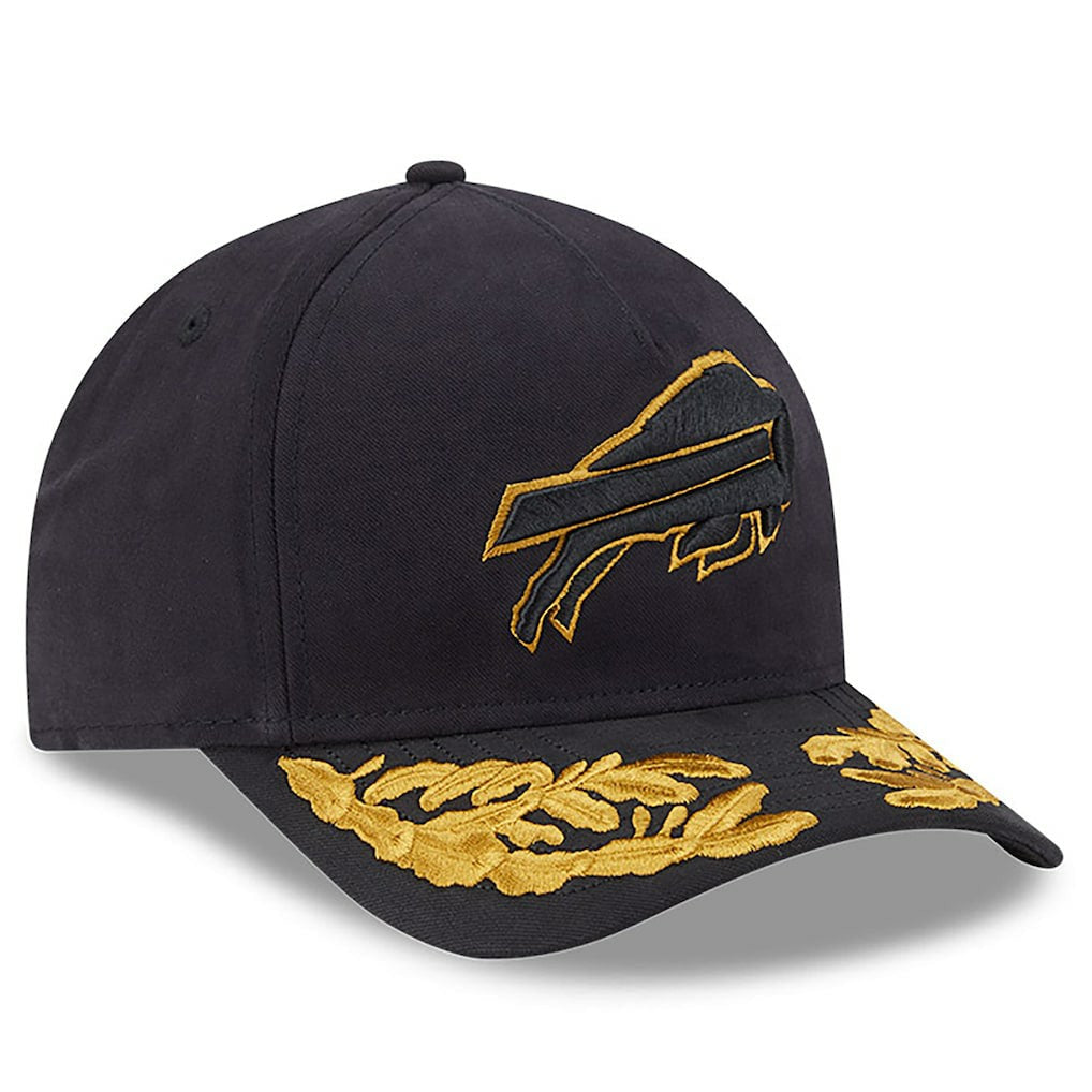 Buffalo Bills New Era x Alpha Industries A-Frame 9FORTY Adjustable Hat - Black cheap