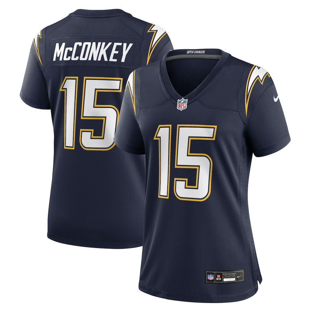 Ladd McConkey Los Angeles Chargers Women's Alternate Super Chargers Game Jersey - Navy | Nike outlet