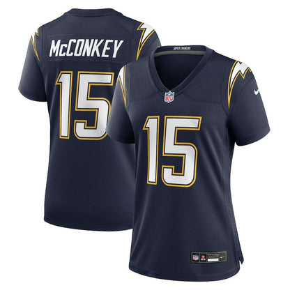 Ladd McConkey Los Angeles Chargers Women's Alternate Super Chargers Game Jersey - Navy | Nike outlet