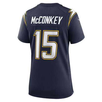 Ladd McConkey Los Angeles Chargers Women's Alternate Super Chargers Game Jersey - Navy | Nike outlet