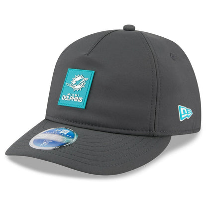 Miami Dolphins New Era 2025 Sideline Cold Weather Retro Crown 59FIFTY Fitted Hat - Charcoal online