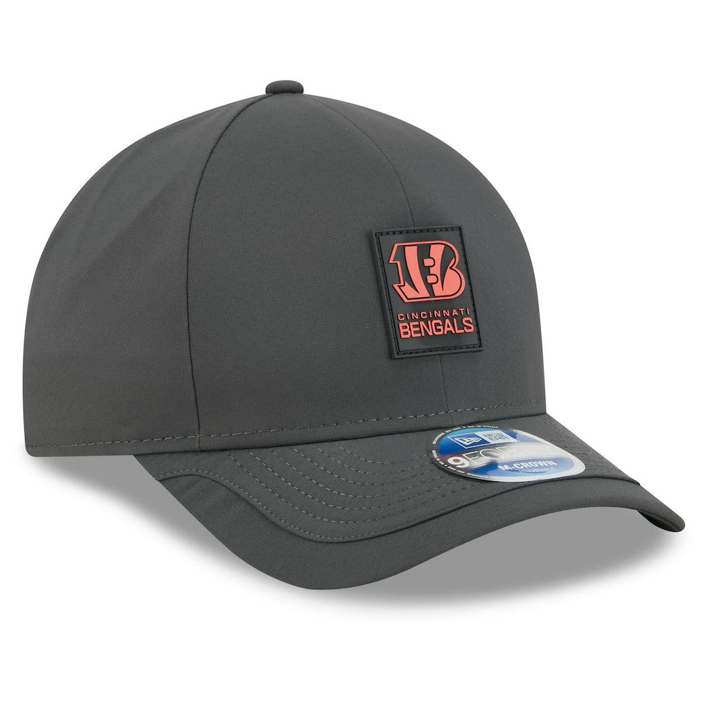 Cincinnati Bengals New Era 2025 Sideline Cold Weather 9FORTY M-Crown Adjustable Hat - Charcoal outlet