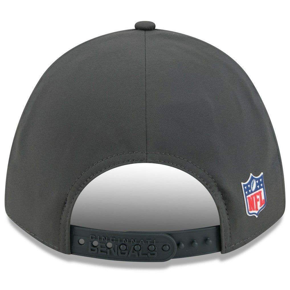 Cincinnati Bengals New Era 2025 Sideline Cold Weather 9FORTY M-Crown Adjustable Hat - Charcoal outlet