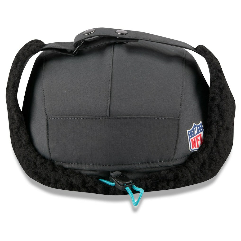 Miami Dolphins New Era 2025 Sideline Cold Weather Runner Dog Ear Adjustable Hat - Charcoal on sale