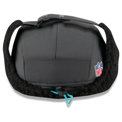 Miami Dolphins New Era 2025 Sideline Cold Weather Runner Dog Ear Adjustable Hat - Charcoal on sale