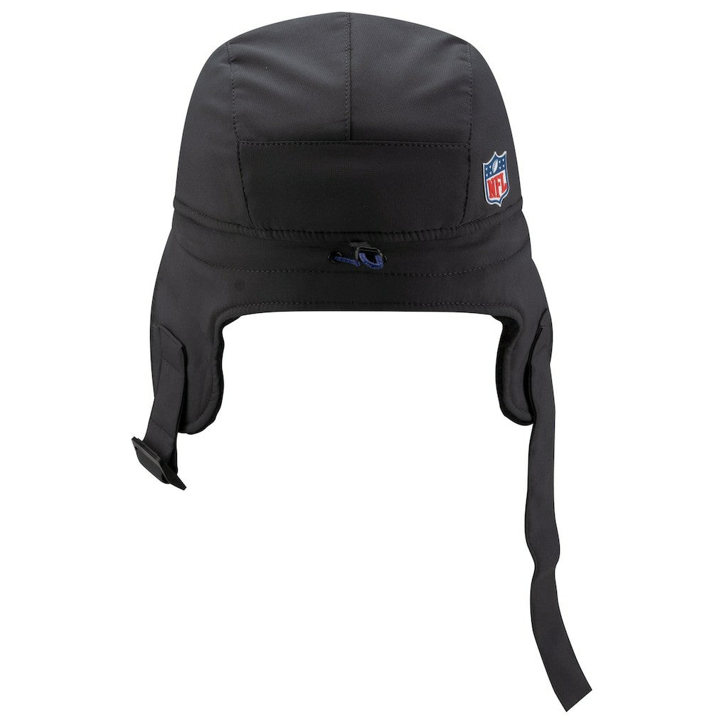 Buffalo Bills New Era 2025 Sideline Cold Weather Runner Dog Ear Adjustable Hat - Charcoal discount