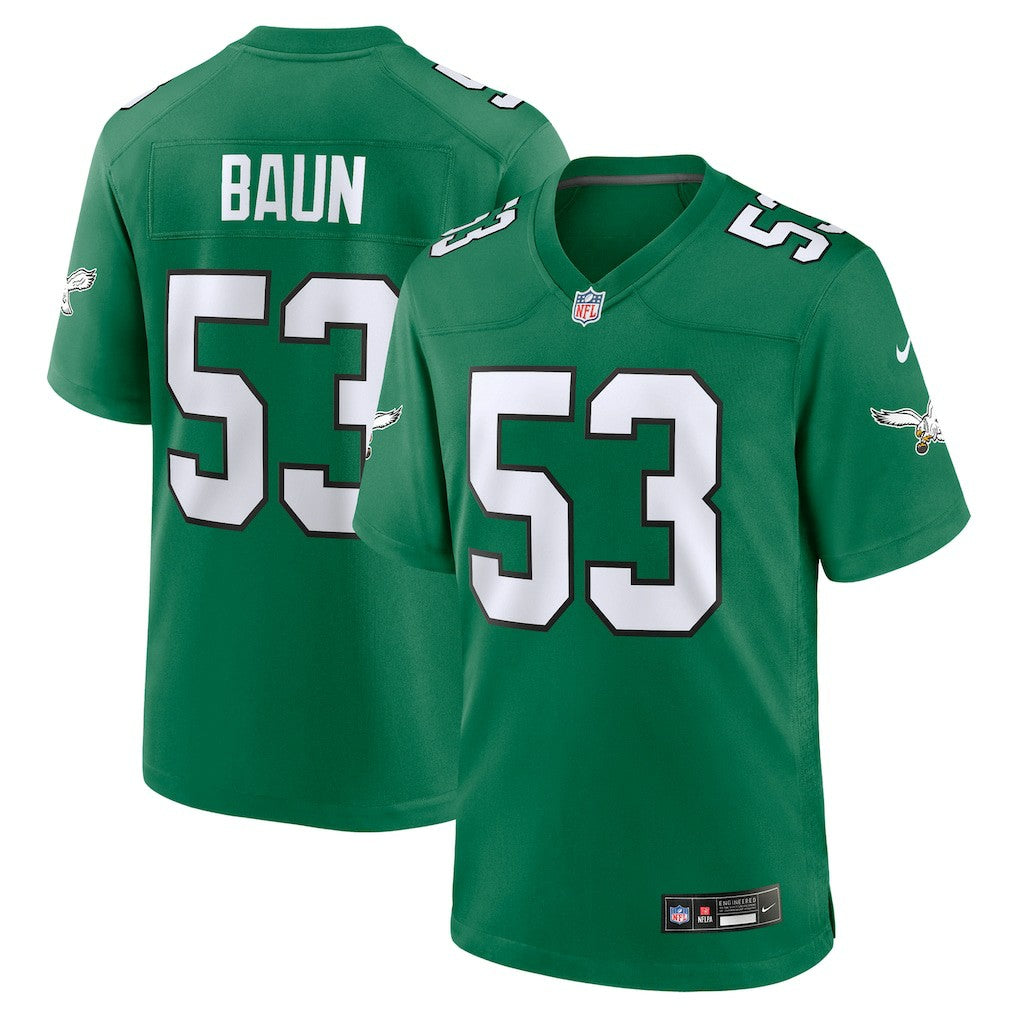 Zack Baun Philadelphia Eagles Alternate Game Jersey - Kelly Green | Nike sale