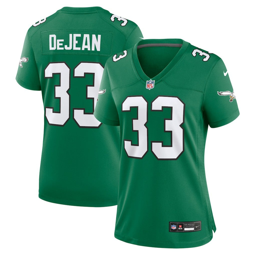 Cooper DeJean Philadelphia Eagles Women's Alternate Game Jersey - Kelly Green | Nike discount