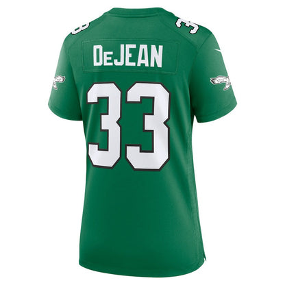 Cooper DeJean Philadelphia Eagles Women's Alternate Game Jersey - Kelly Green | Nike discount