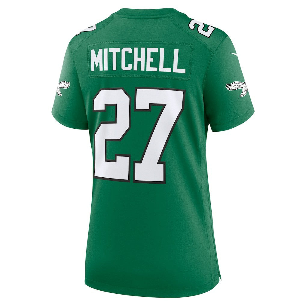 Quinyon Mitchell Philadelphia Eagles Women's Alternate Game Jersey - Kelly Green | Nike on sale