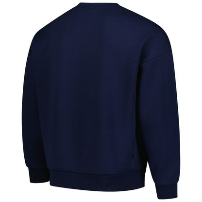 USMNT Levelwear Luxe Signature Lineage Tri-Blend Pullover Sweatshirt - Navy on sale
