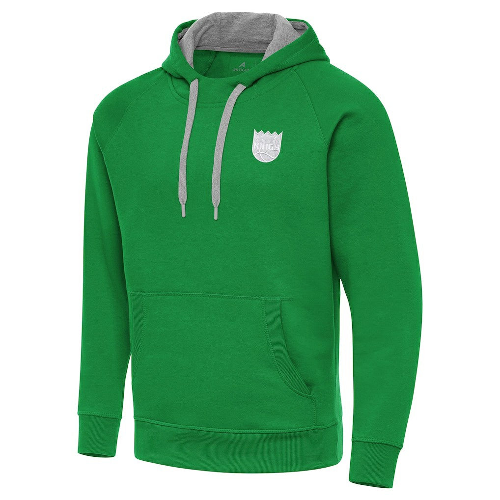Sacramento Kings Antigua St. Patrick's Day Victory Raglan Pullover Hoodie sale - Kelly Green shop