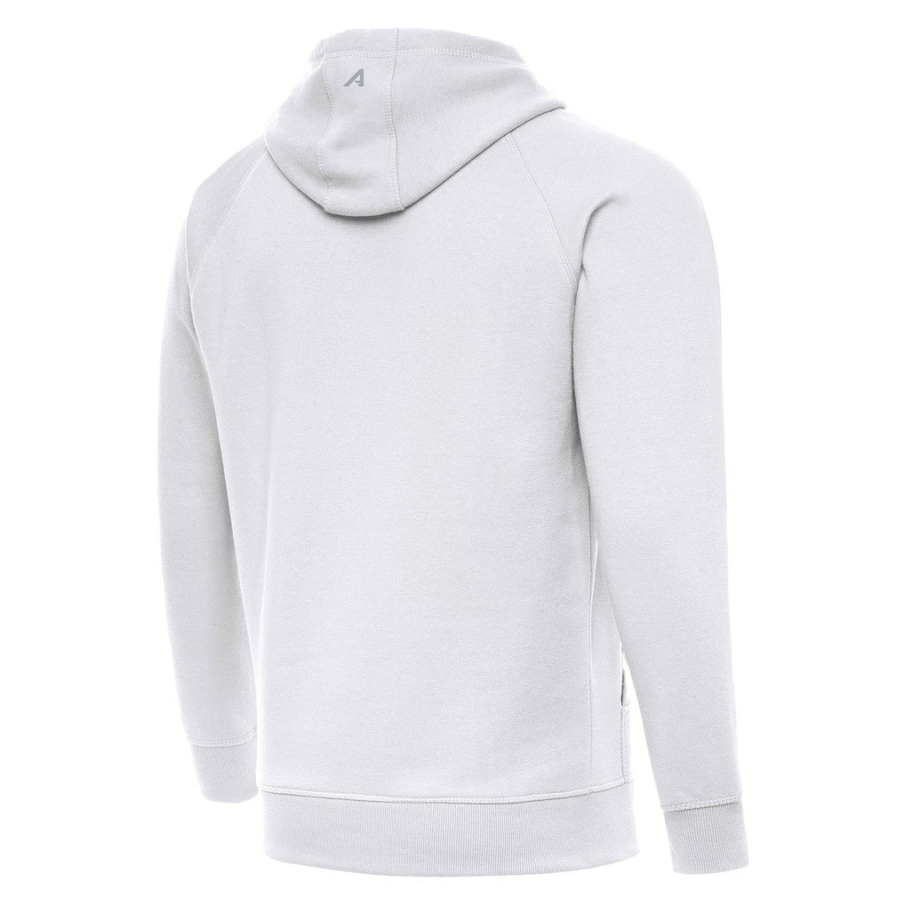 Cleveland Cavaliers Antigua St. Patrick's Day Victory Raglan Pullover Hoodie - White on sale