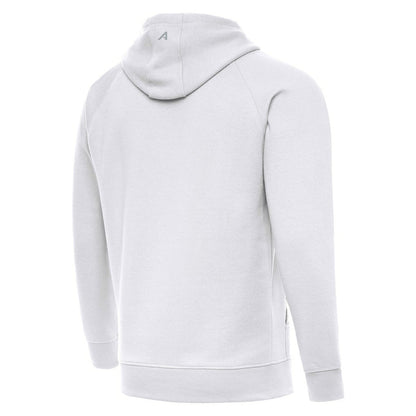 Cleveland Cavaliers Antigua St. Patrick's Day Victory Raglan Pullover Hoodie - White on sale