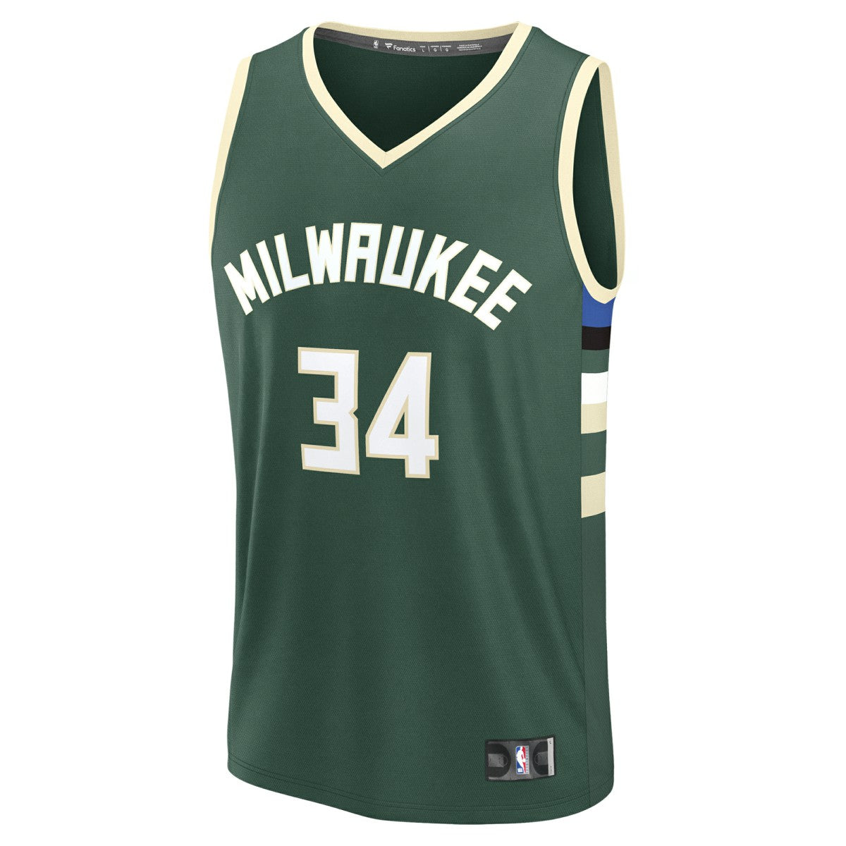 Giannis Antetokounmpo Milwaukee Bucks Fast Break Replica Player Jersey - Icon Edition - Hunter Green | Fanatics outlet