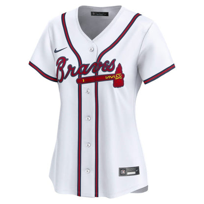 Atlanta Braves Women's Home Limited Custom Jersey - White | Nike
