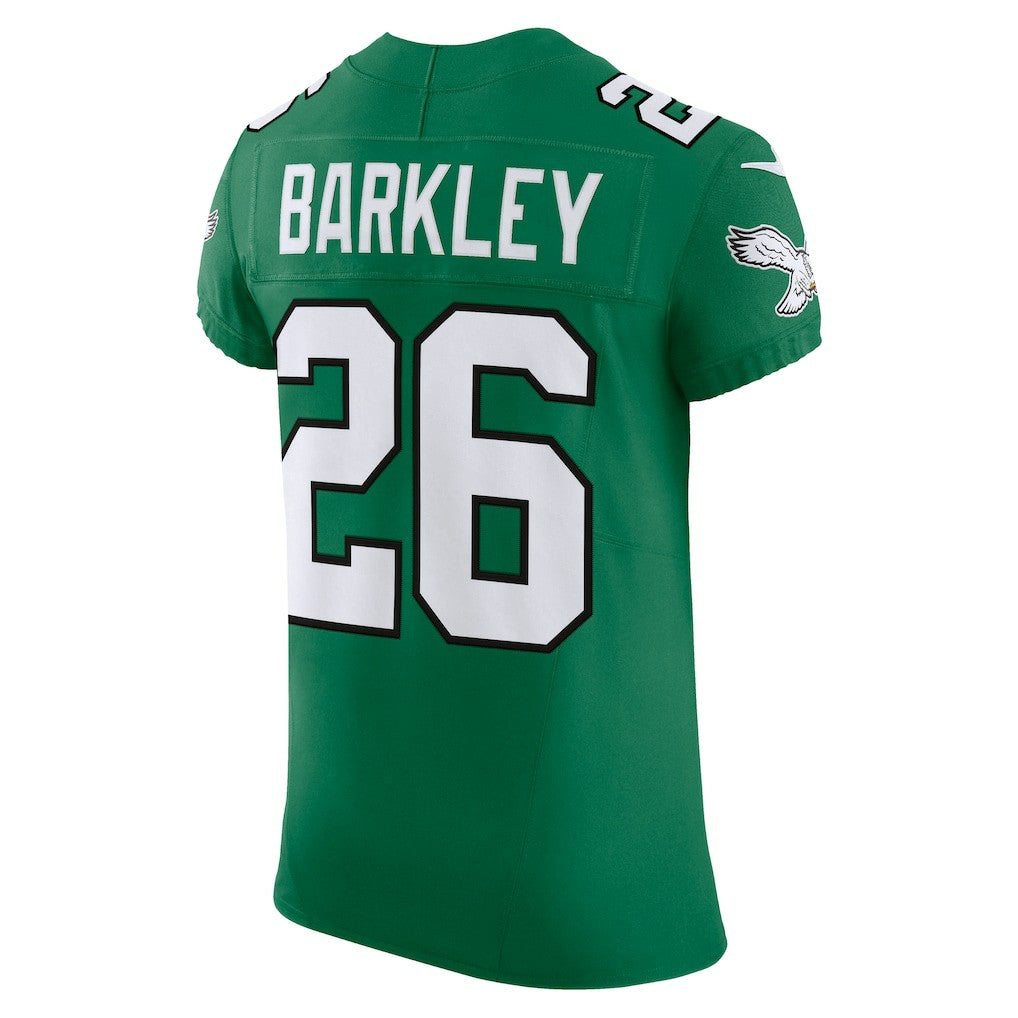 Saquon Barkley Philadelphia Eagles Alternate Vapor F.U.S.E. Elite Jersey - Kelly Green | Nike discount