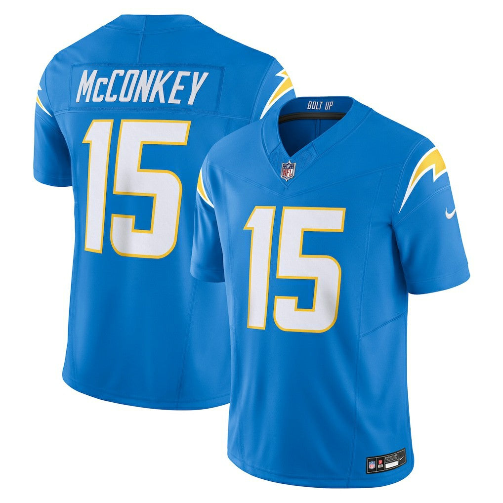 Ladd McConkey Los Angeles Chargers Team Vapor F.U.S.E. Limited Jersey - Powder Blue | Nike online