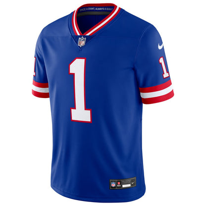 Malik Nabers New York Giants Alternate 2 Legacy Vapor Untouchable Limited Jersey - Royal | Nike cheap