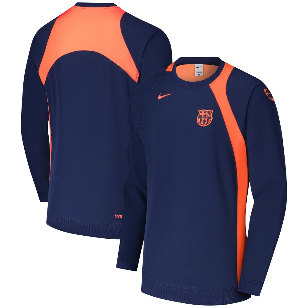 Barcelona Third 2025/26 T90 Pullover Sweatshirt - Navy | Nike for sale