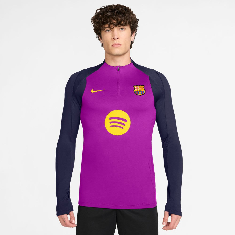 Barcelona 2025/26 Strike Drill Quarter-Zip Long Sleeve Dri-FIT Top - Purple | Nike on sale
