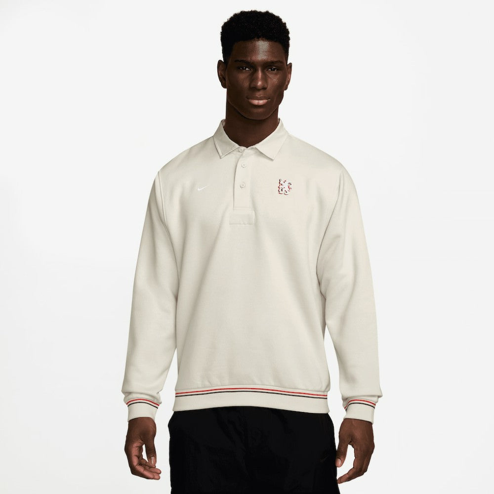 Chelsea Club Long Sleeve Polo - Cream | Nike on sale