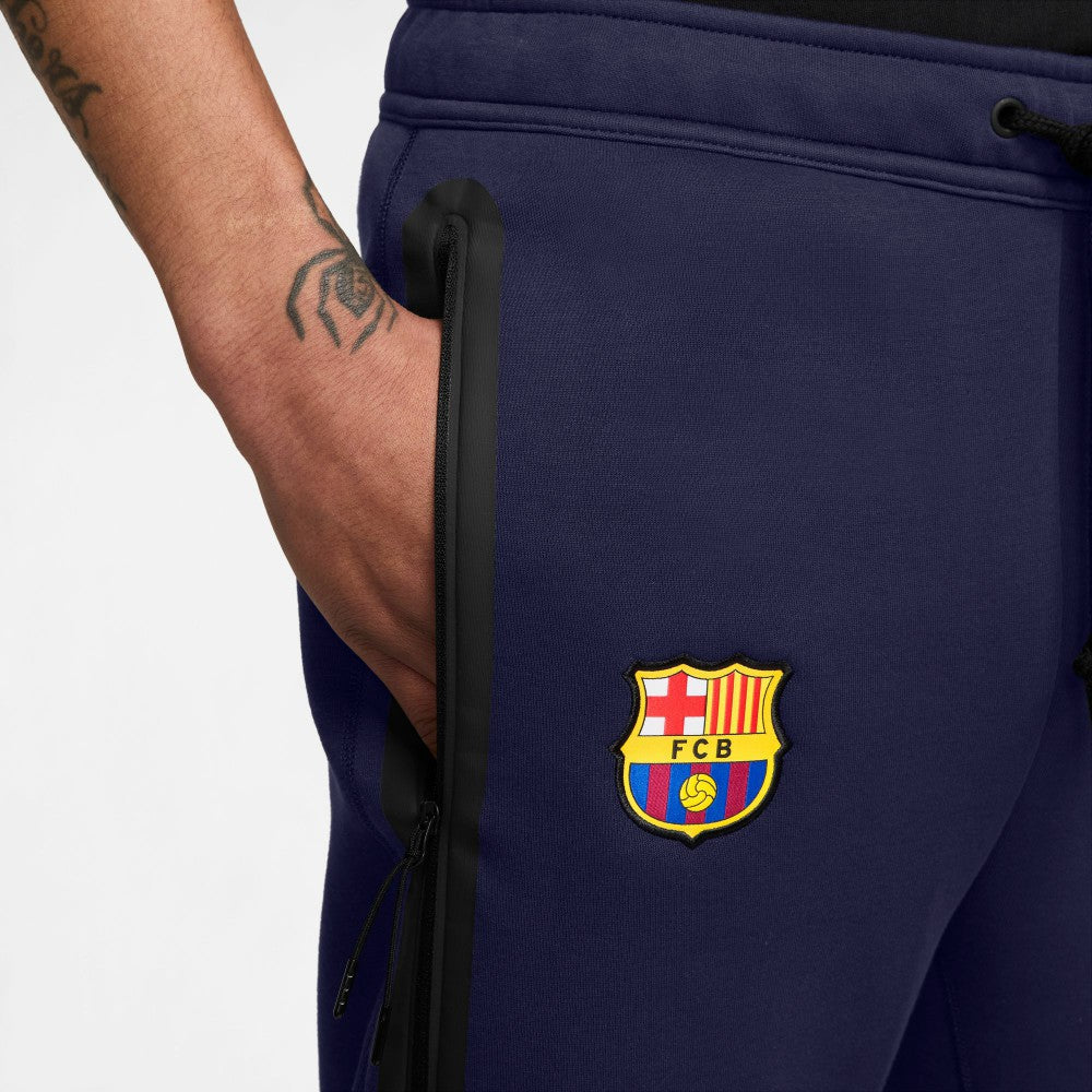 Barcelona 2025/26 Tech Fleece Jogger Pants - Purple | Nike on sale