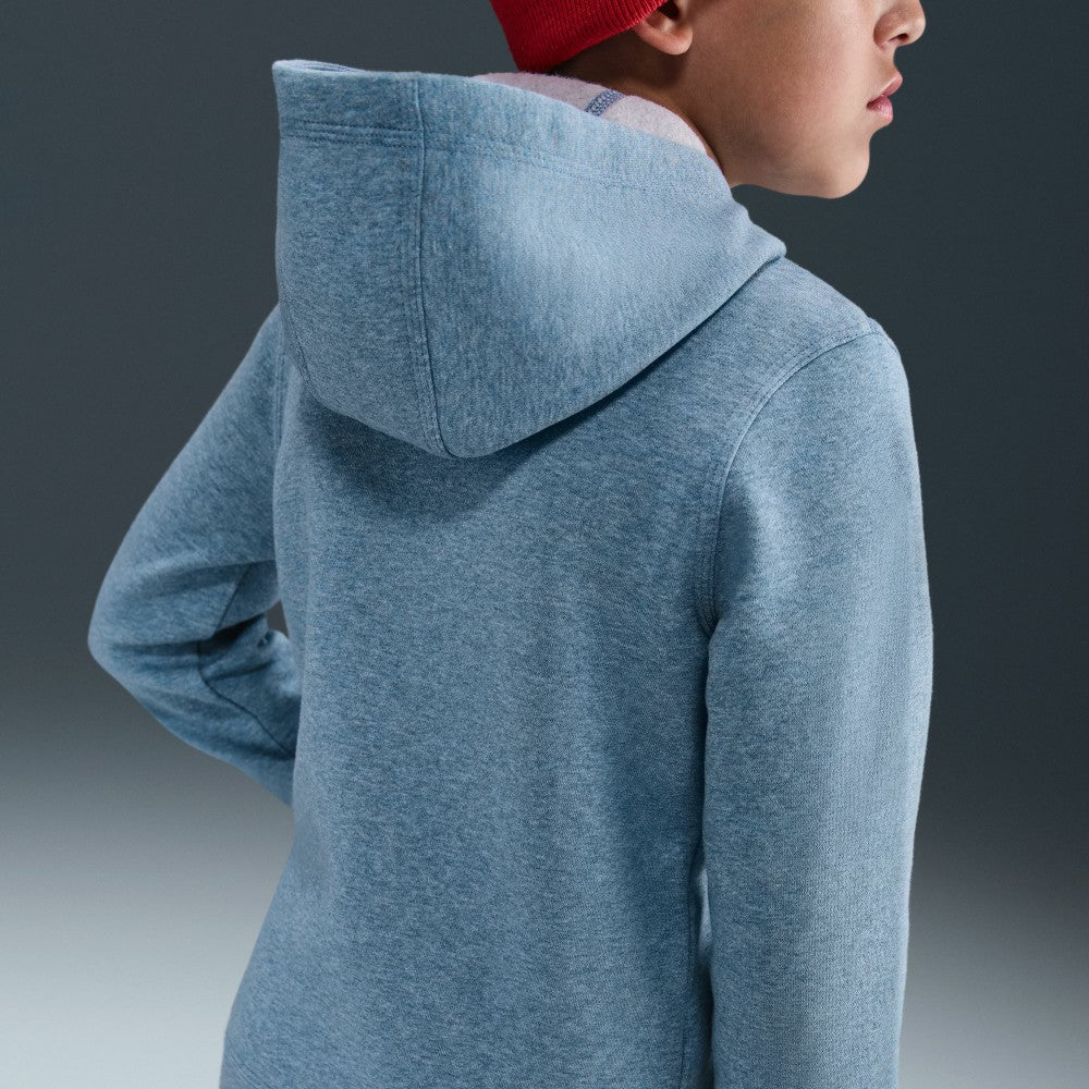 Paris Saint-Germain Youth Club Full-Zip Hoodie - Heather Blue | Nike for sale