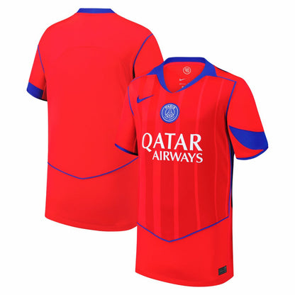 Paris Saint-Germain Youth 2025/26 Third Replica Jersey - Red | Nike on sale
