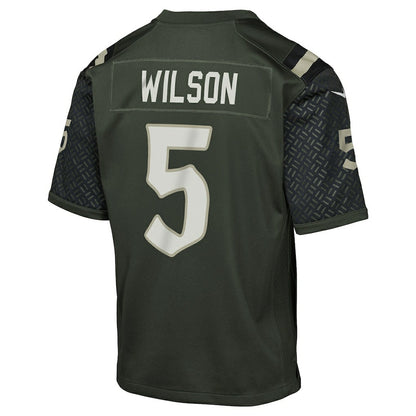 Garrett Wilson New York Jets Youth 2025 Rivalries Collection Game Jersey - Gotham Green | Nike sale