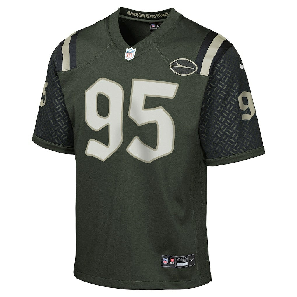 Quinnen Williams New York Jets Youth 2025 Rivalries Collection Game Jersey - Gotham Green | Nike online